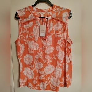 Como Vintage Sleeveless Women's top - New with tags. Size XL